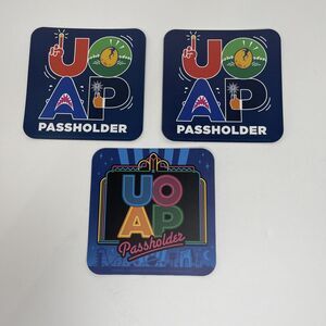 Universal Orlando Passholder Magnet Authentic Lot Of 3 2020